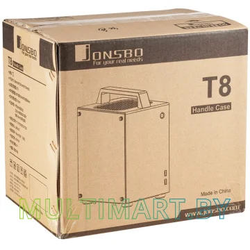 Корпус Jonsbo T8 (серебристый) картинка 7